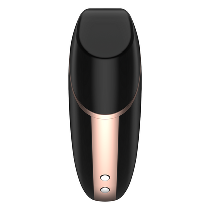 SATISFYER - LOVE TRIANGLE ESTIMULADOR Y VIBRADOR NEGRO
