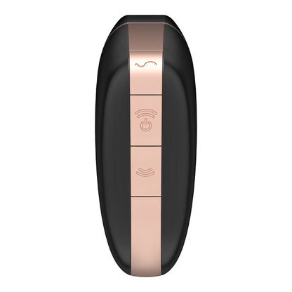 SATISFYER - LOVE TRIANGLE ESTIMULADOR Y VIBRADOR NEGRO