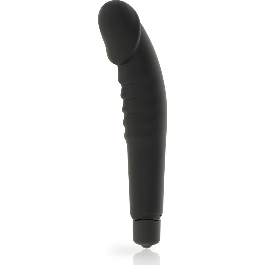 Vibrador de Silicona Negro Dolce Vita - Placer Realista