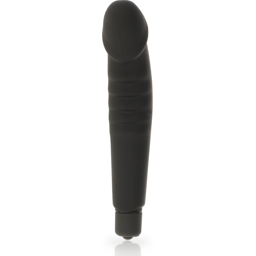 Vibrador de Silicona Negro Dolce Vita - Placer Realista