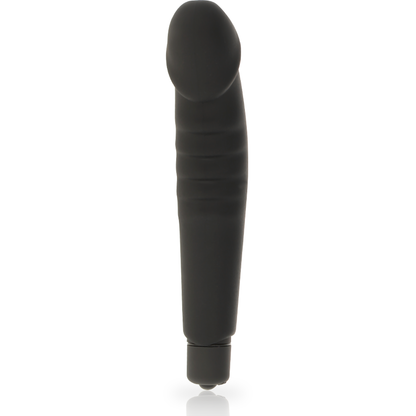 Vibrador de Silicona Negro Dolce Vita - Placer Realista