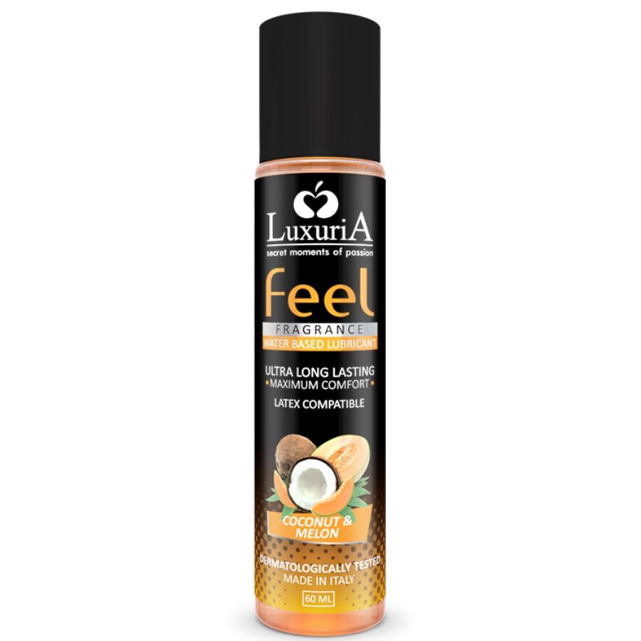 Lubricante a Base de Agua con Coco y Melón - Intimateline Luxuria Feel 60 ml