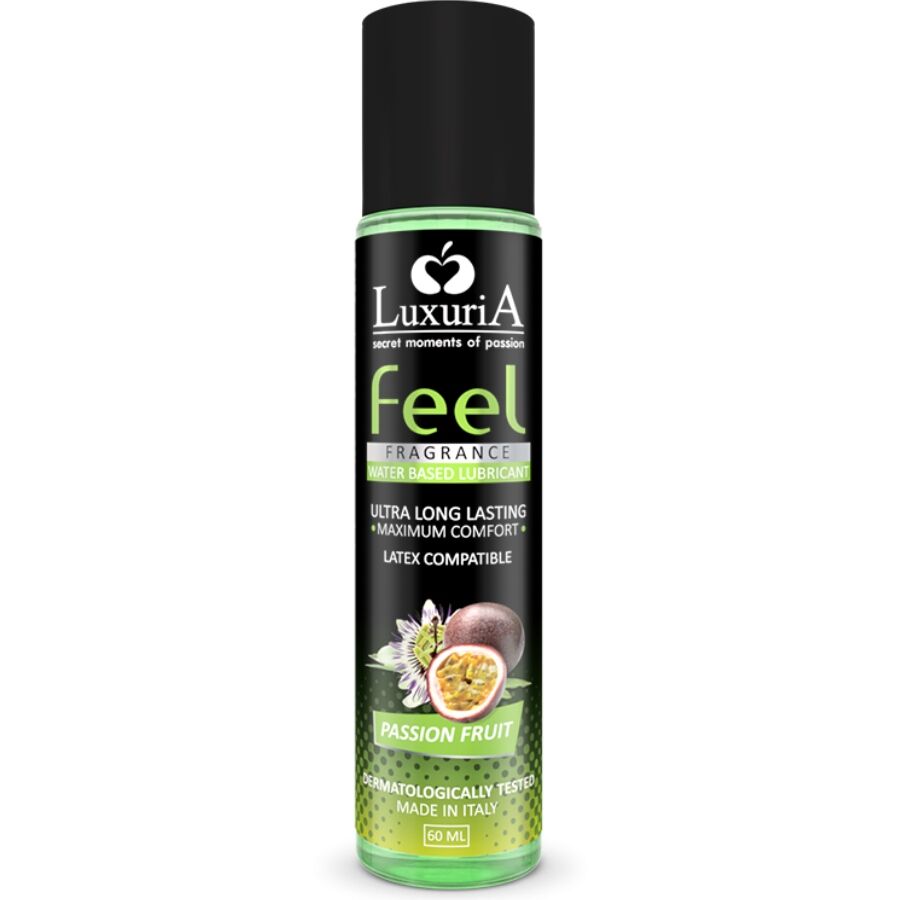 Lubricante Base Agua con Aroma a Fruta de la Pasión INTIMATELINE LUXURIA FEEL 60 ml