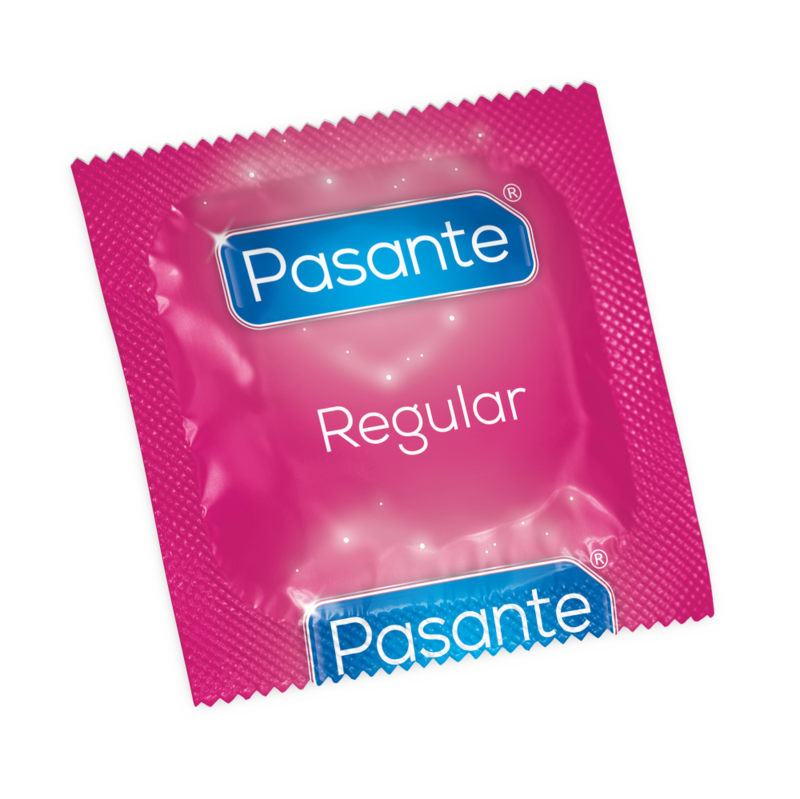 Condones Pasante Regular: Sensación Natural y Protección Confiable, Sin Ingredientes de Origen Animal - Pack de 12