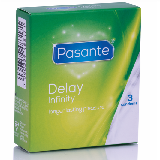 Preservativo Retardante Pasante - Pack de 3 Unidades