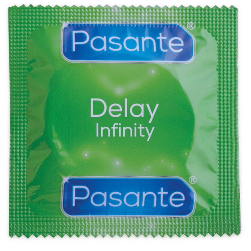 Condones Pasante Delay: Retrasa el Clímax con Lidocaína 1%, Paquete de 12, Sin Ingredientes Animales, Seguro y Cómodo