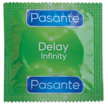 Condones Pasante Delay: Retrasa el Clímax con Lidocaína 1%, Paquete de 12, Sin Ingredientes Animales, Seguro y Cómodo