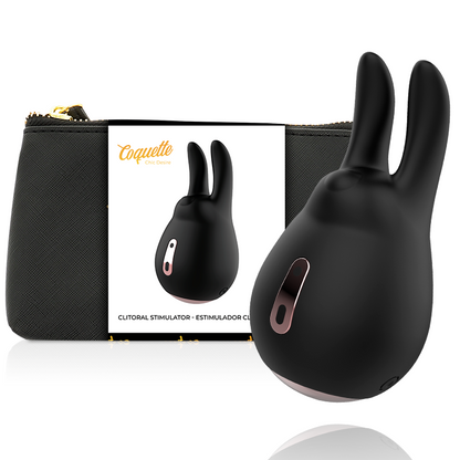 Ears Clitorial de Coquette Chic Desire®: Vibrador Recargable con 10 Potentes Patrones para Estimulación del Clítoris.