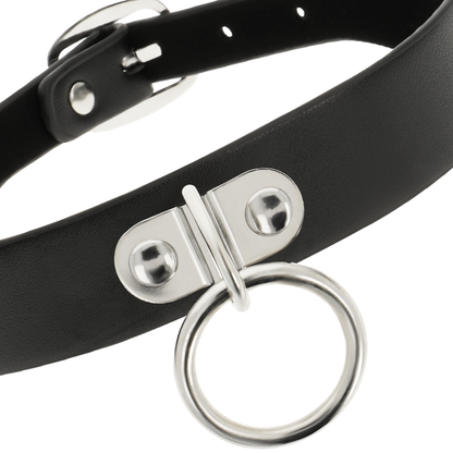 Collar Fetiche de Cuero Vegano Coquette Chic Desire: Elegancia y Confort para la Mujer Moderna