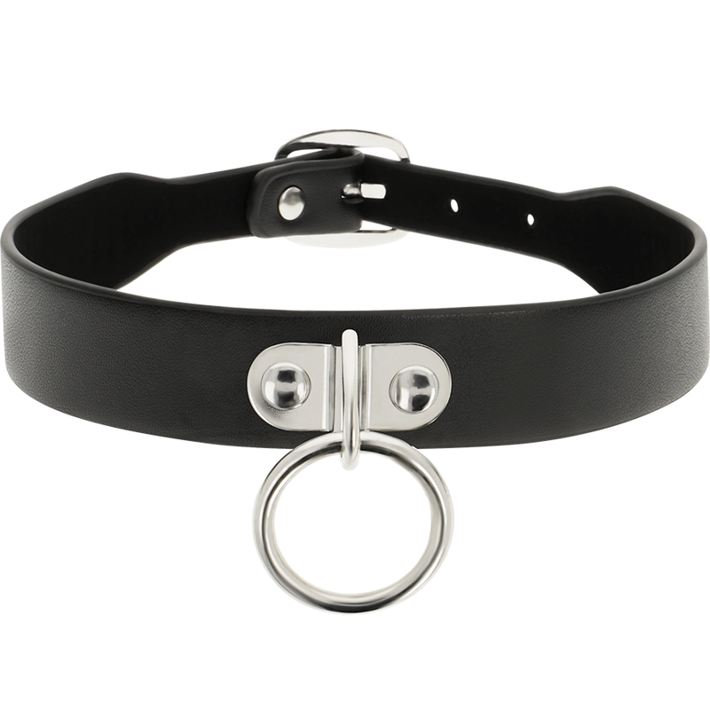 Collar Fetiche de Cuero Vegano Coquette Chic Desire: Elegancia y Confort para la Mujer Moderna