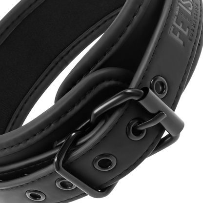 Collar Erótico con Cadena y Forro de Neopreno - Fetish Submissive
