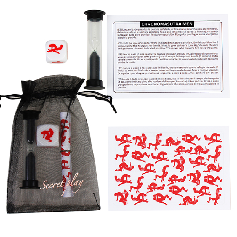 Kit de Juego Erótico ChronoMasutra para Parejas Gay - Multilenguaje (ES/EN/IT/PT/FR) - SECRETPLAY