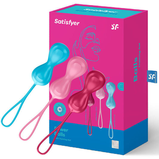 Set de Entrenamiento Kegel Satisfyer Loveballs - Fortalece tu Pelvis