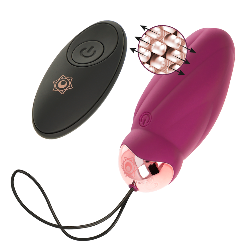 Huevo Vibradors RITHUAL con rotación y vibración - Doble Motor, Doble Placer