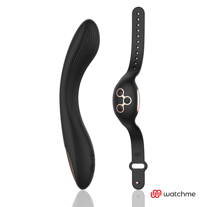 Vibrador punto G elegante con control remoto WatchMe
