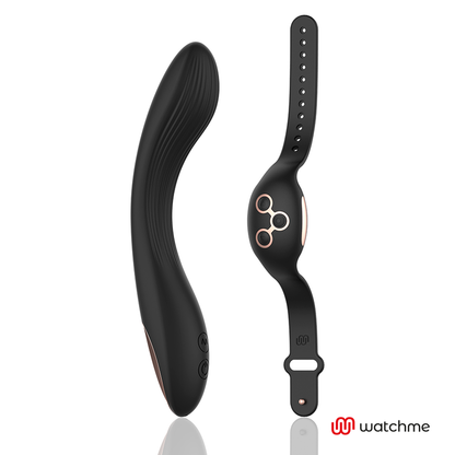 Vibrador punto G elegante con control remoto WatchMe