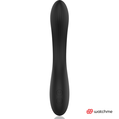 Vibrador punto G elegante con control remoto WatchMe