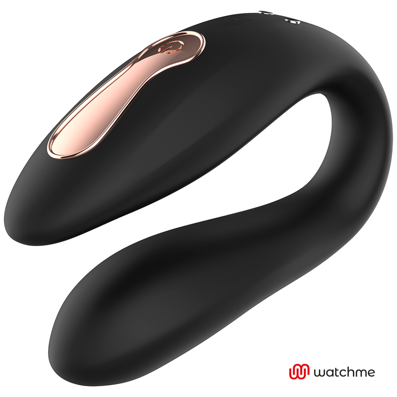 Anne's Desire - Estimulador Dual con Tecnología Watchme en Negro y Dorado