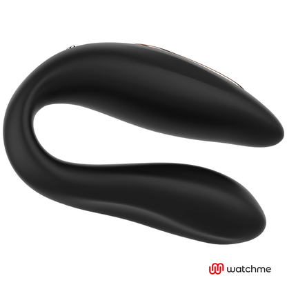 Anne's Desire - Estimulador Dual con Tecnología Watchme en Negro y Dorado