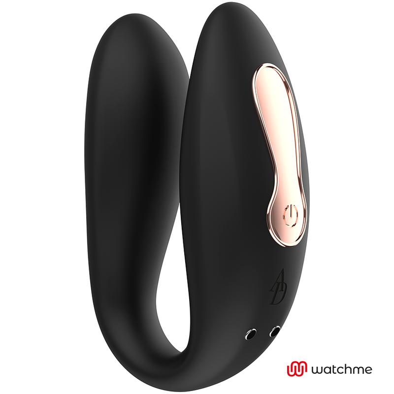 Anne's Desire - Estimulador Dual con Tecnología Watchme en Negro y Dorado