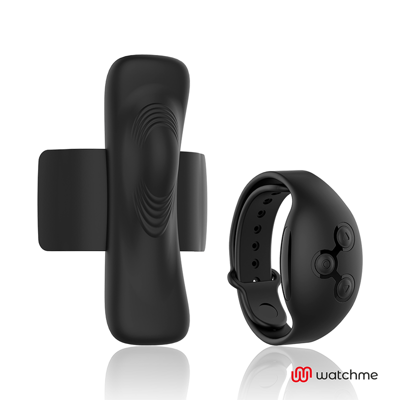 Panty Vibrador Negro con Tecnología WatchMe - Colección Anne's Desire