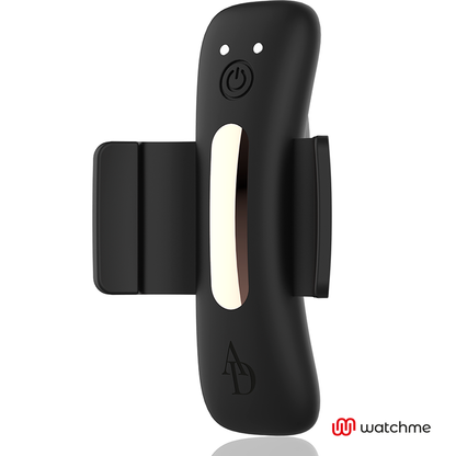 Panty Vibrador Negro con Tecnología WatchMe - Colección Anne's Desire