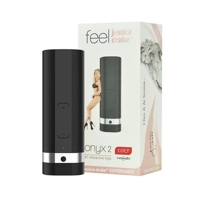 "Explora el Placer con Kiiroo Onyx+: El Vibrador Interactivo de Jessica Drake"