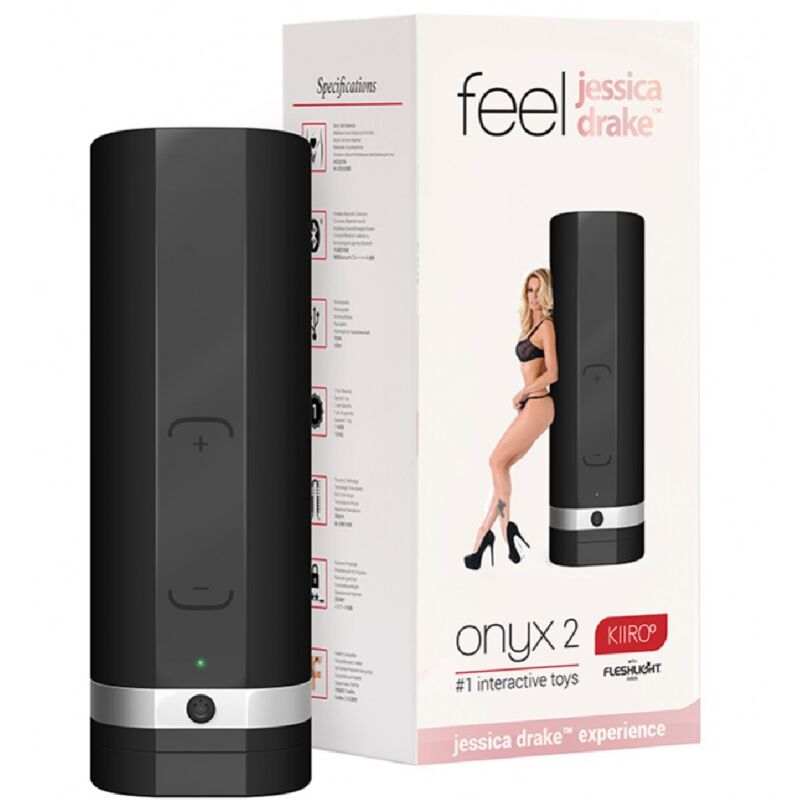 "Explora el Placer con Kiiroo Onyx+: El Vibrador Interactivo de Jessica Drake"
