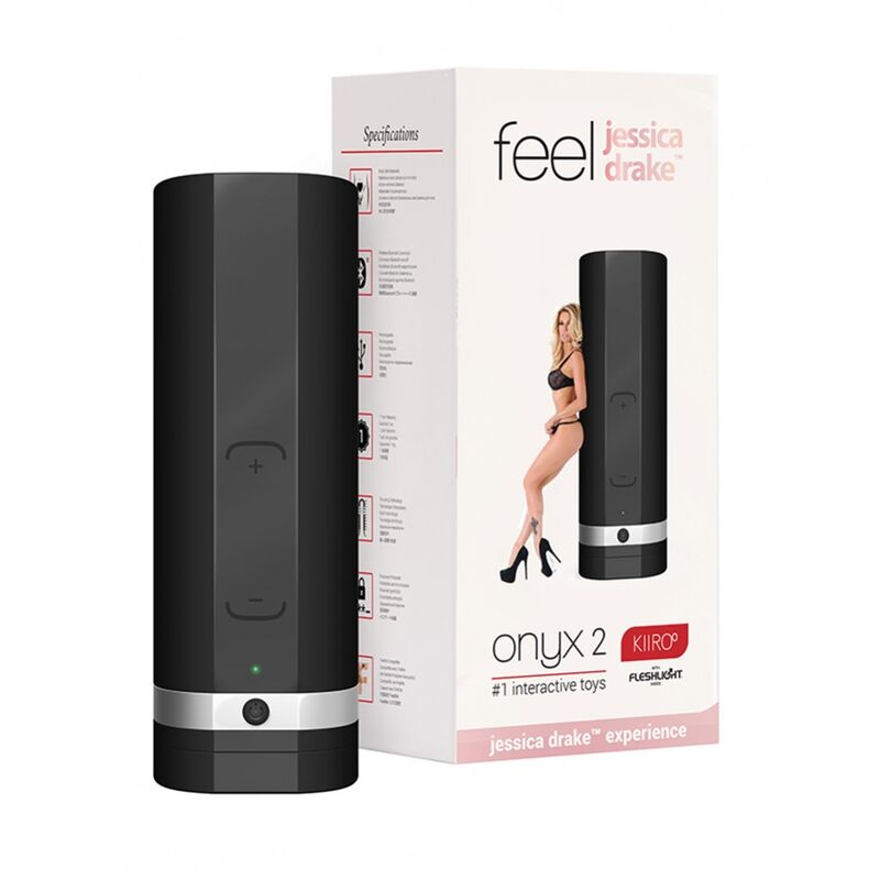 "Explora el Placer con Kiiroo Onyx+: El Vibrador Interactivo de Jessica Drake"