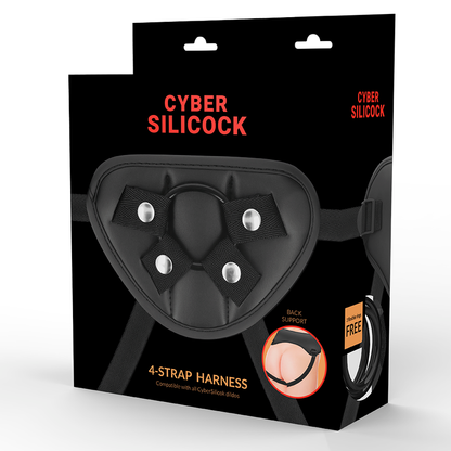Arnés Ajustable CYBERSILICOCK© para Principiantes y Expertos: Comodidad y Adaptabilidad en Juegos Eróticos