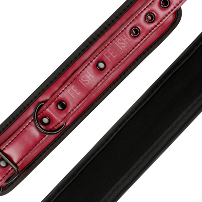 Esposas de Tobillos Veganas con Neopreno para Juegos Fetichistas - Fetish Submissive Dark Room