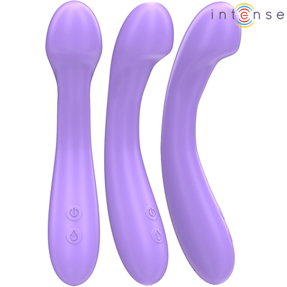 INTENSE - BECKY VIBRADOR 19 CM CALENTABLE 7 VIBRACIONES MORADO - Lover Dreams