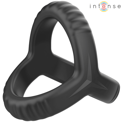 INTENSE - CARSON ANILLO DOBLE PARA PENE SILICONA NEGRO MODELO 4 - Lover Dreams