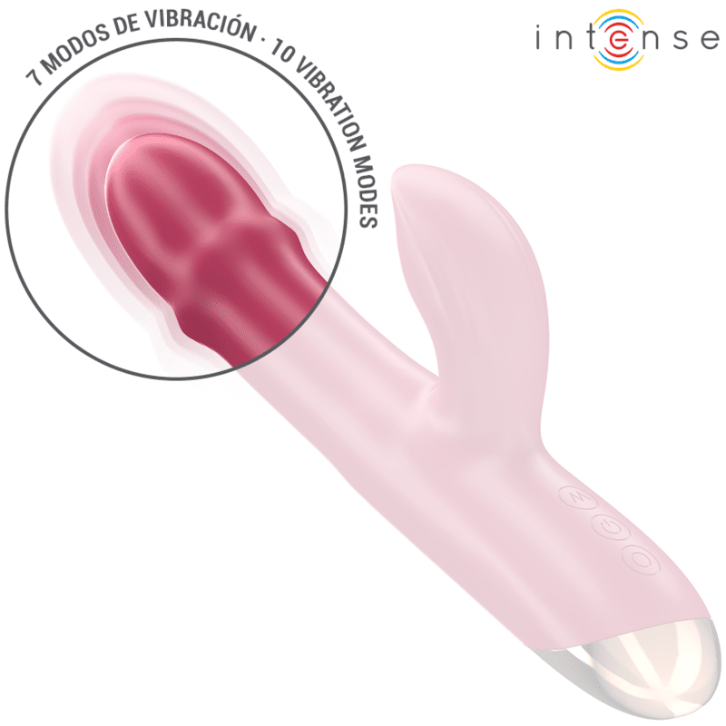 INTENSE - CHLOE VIBRADOR MULTIFUNCIÓN 3 EN 1 ROJO - Lover Dreams