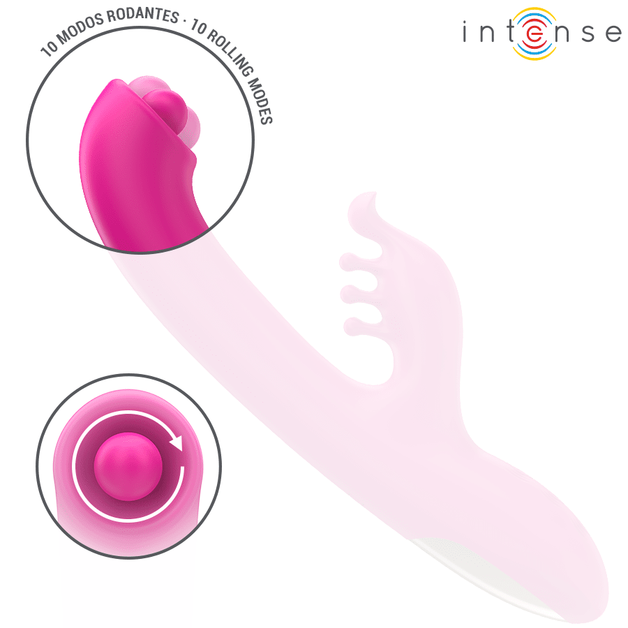 INTENSE - CHRISTINA VIBRADOR MULTIFUNCIÓN RABBIT 22.5 CM ROSA - Lover Dreams