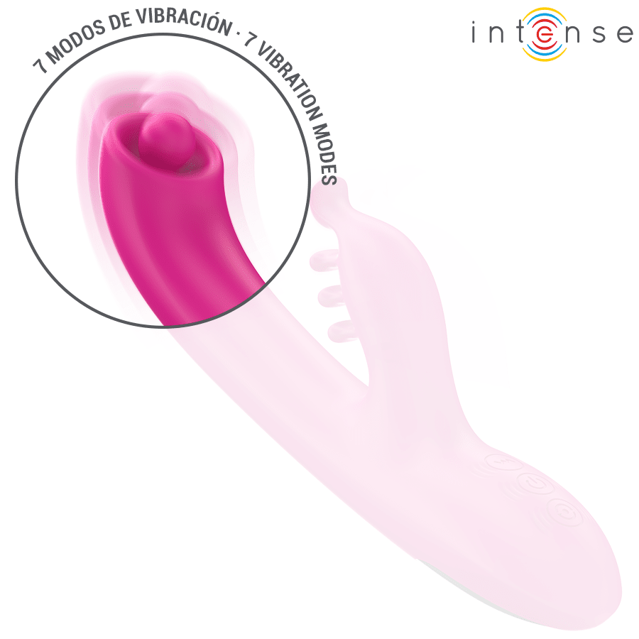 INTENSE - CHRISTINA VIBRADOR MULTIFUNCIÓN RABBIT 22.5 CM ROSA - Lover Dreams