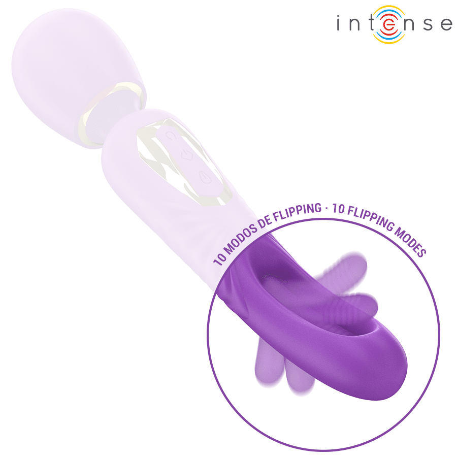 INTENSE - CHRISTY VIBRADOR WAND CON LENGUA GIRATORIA - Lover Dreams