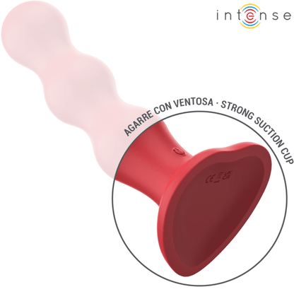 INTENSE - CODY VIBRADOR CON VENTOSA ROJO CONTROL REMOTO - Lover Dreams