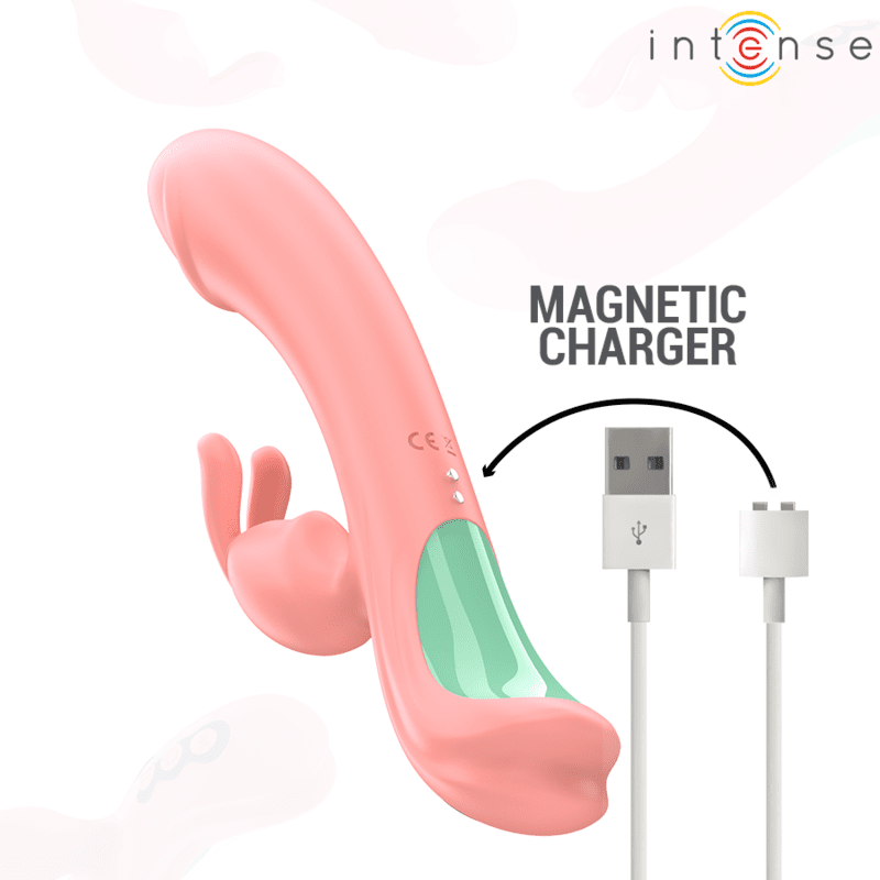 INTENSE - RACHEL VIBRADOR RABBIT 5 VIBRACIONES ROSA - Lover Dreams