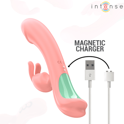 INTENSE - RACHEL VIBRADOR RABBIT 5 VIBRACIONES ROSA - Lover Dreams
