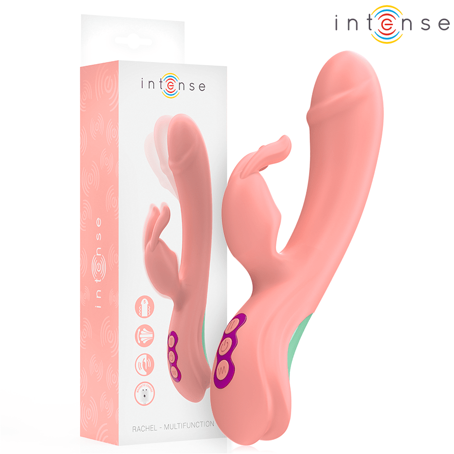 INTENSE - RACHEL VIBRADOR RABBIT 5 VIBRACIONES ROSA - Lover Dreams