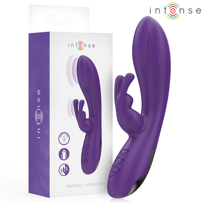 INTENSE - RANDALL VIBRADOR RABBIT 10 VIBRACIONES MORADO - Lover Dreams