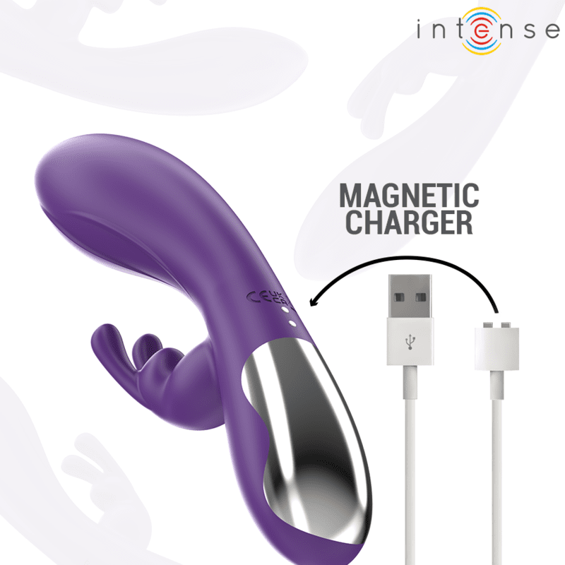 INTENSE - RANDALL VIBRADOR RABBIT 10 VIBRACIONES MORADO - Lover Dreams