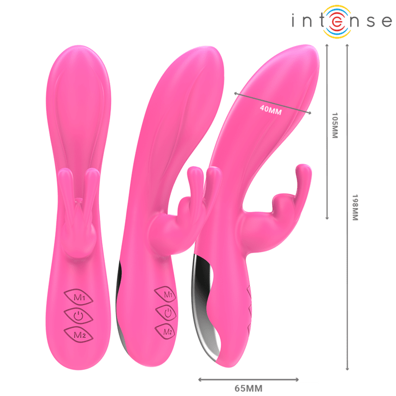INTENSE - RANDALL VIBRADOR RABBIT 10 VIBRACIONES ROSA - Lover Dreams