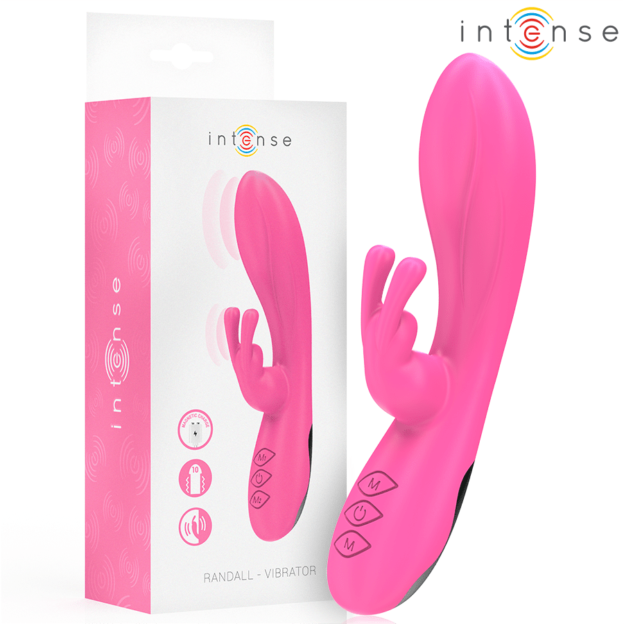 INTENSE - RANDALL VIBRADOR RABBIT 10 VIBRACIONES ROSA - Lover Dreams