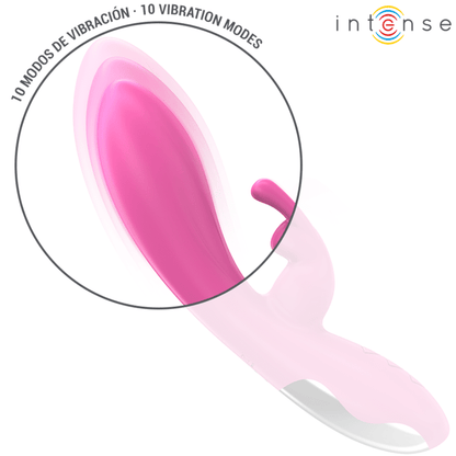 INTENSE - RANDALL VIBRADOR RABBIT 10 VIBRACIONES ROSA - Lover Dreams