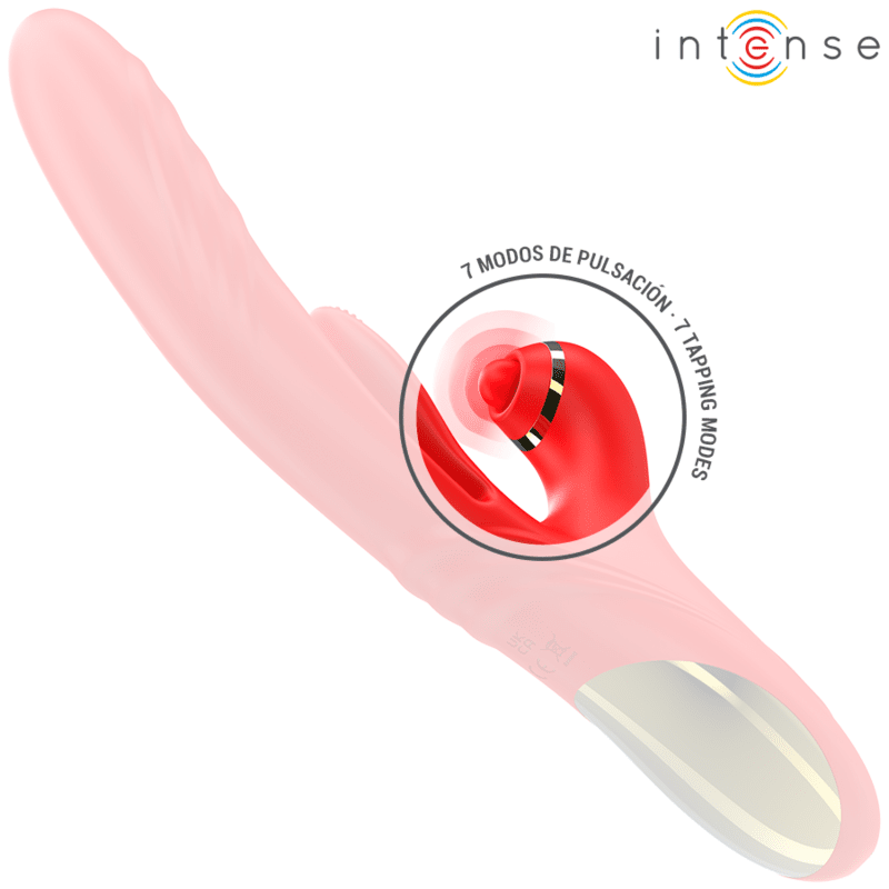 INTENSE - ROSALIA VIBRADOR MULTIFUNCIÓN 3 EN 1 ROJO - Lover Dreams