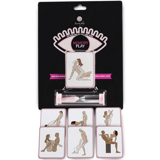 Juego de Parejas Memory Play Multilingüe por Secretplay (ES/EN/IT/FR/PT) - Lover Dreams