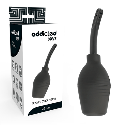Juguete Intimo ADDICTED TOYS - Pera de Limpieza Anal Negra - Lover Dreams