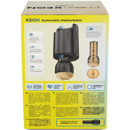 KIIROO - KEON WIFI COMBO VICTORIA JUNE MASTURBADOR AUTOMÁTICO + FEEL STROKER - Lover Dreams